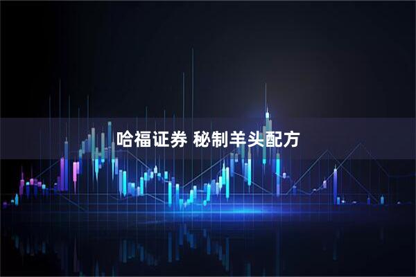 哈福证券 秘制羊头配方